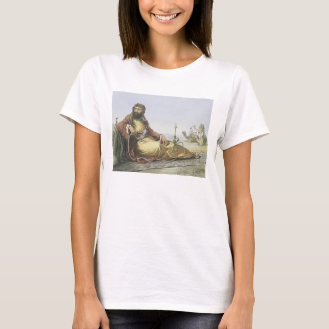 Camiseta Um Deserto Árabe, página de título de 'O (Frente)
