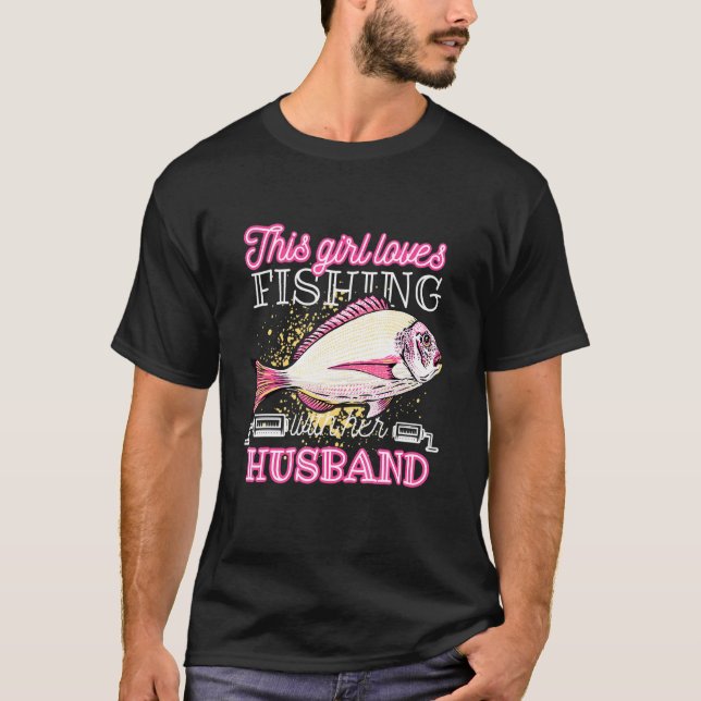 Camiseta Um Design de Pesca para Peixes 1 (Frente)