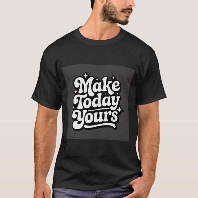 Camiseta Um design divertido e empoderador com a frase " (Frente)