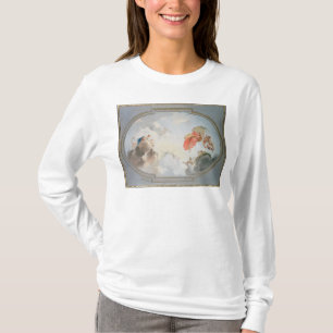 Camiseta Um design do teto que descreve o Apotheosis de