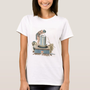 Camiseta Um destilador, chapeia 24 "do traje de China",
