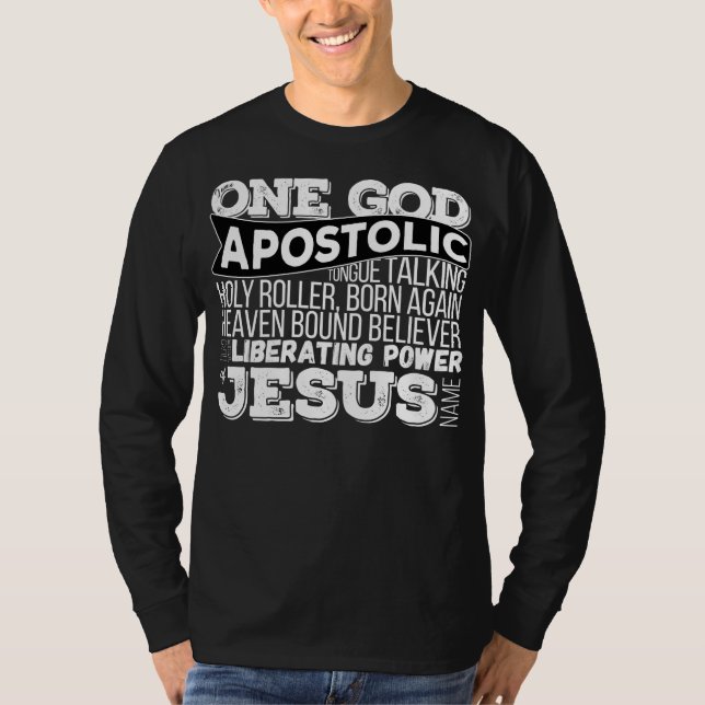 Camiseta Um Deus Música Apostólica (Frente)