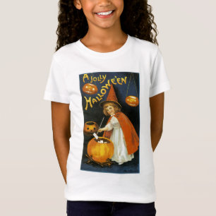 Camiseta Um Dia das Bruxas alegre