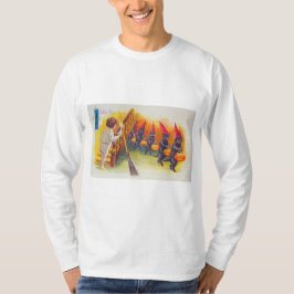 Camiseta Um Dia das Bruxas (Gatos Negros)