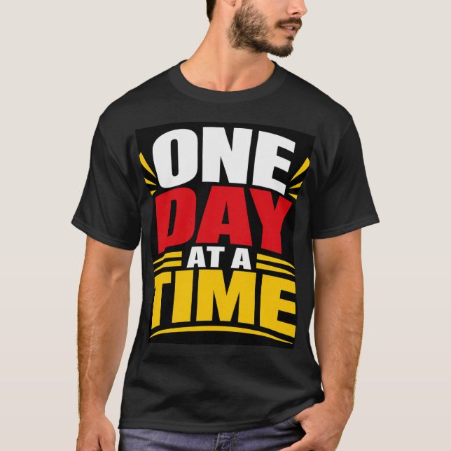 Camiseta Um Dia de Cada Vez (Frente)