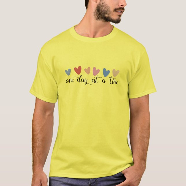Camiseta Um dia de cada vez (Frente)