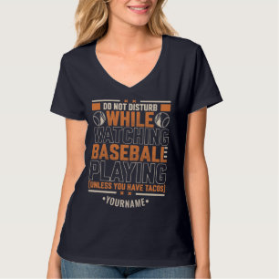 Camiseta Um Dia de Jogo Engraçado Não Incomode a menos que