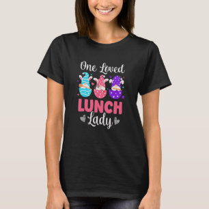 Camiseta Um Dia de os namorados de Lady Cafeteria de Almoço