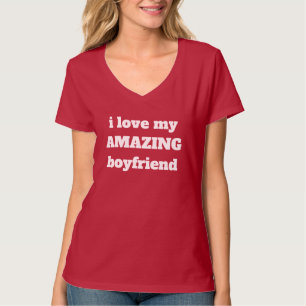 Camiseta Um Dia de os namorados Incrível E Engraçado Amor