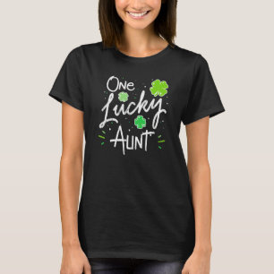 Camiseta Um Dia de São Patrício da tia sortudo