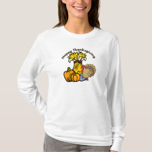 Camiseta Um dia feliz da acção de graças