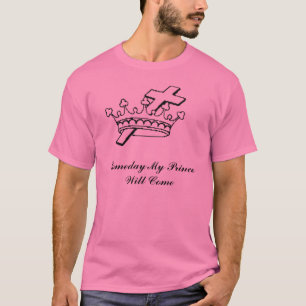 Camiseta Um dia meu príncipe Vinda