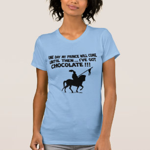 Camiseta Um dia meu príncipe virá
