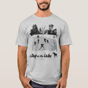 Camiseta Um dia no lago Hockey