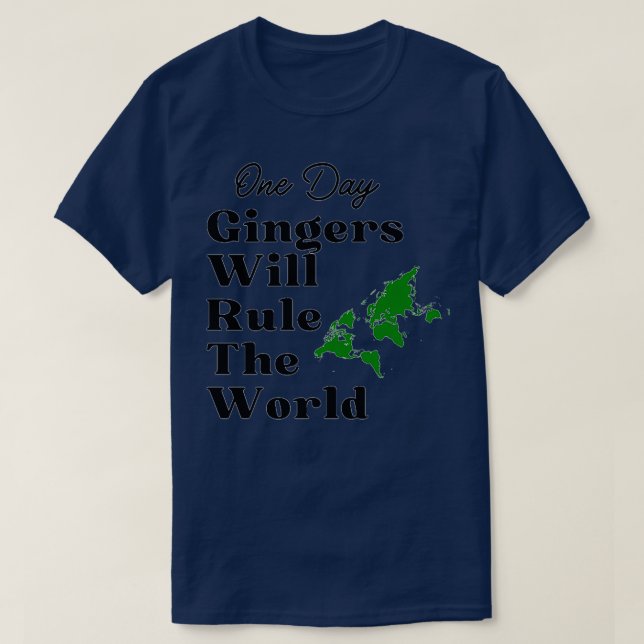 Camiseta Um Dia Os Gengers Irão Governar O Mundo 20 (Frente do Design)