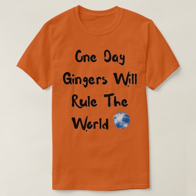 Camiseta Um Dia Os Gengers Irão Governar O Mundo 21 (Frente do Design)