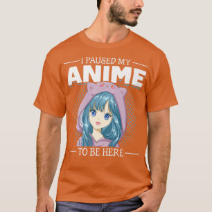 Camiseta Um dia sem Anime é como