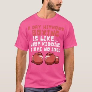 Camiseta Um Dia Sem Boxer Engraçado Dão Um Presente Engraça