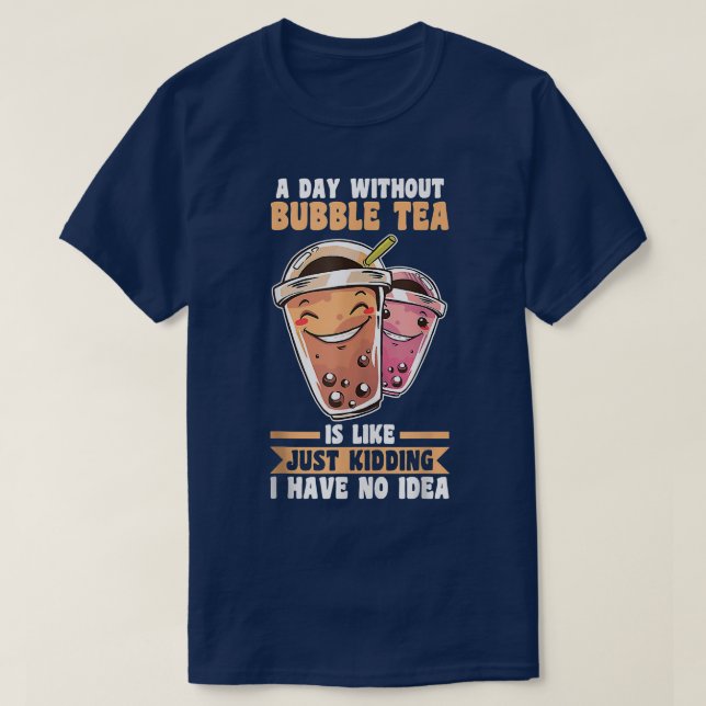 Camiseta Um dia sem Chá-Bble  (Frente do Design)