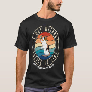 Camiseta Um Dia Sem Gato Calico É Como