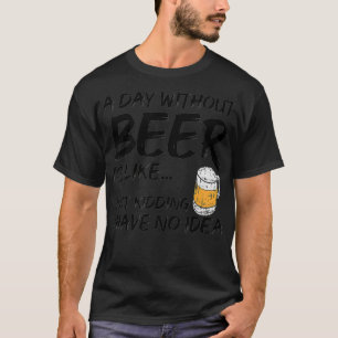 Camiseta Um dia sem o Artesanato da Festa do Bebendo de Fes