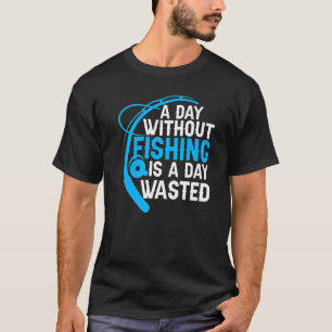 Camiseta Um dia sem pesca Pescador Quo