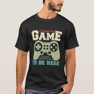 Camiseta Um Dia Sem Videos games É Como Um Jogador Engraçad