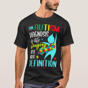 Camiseta Um Diagnóstico Autismo Está Mudando A Vida