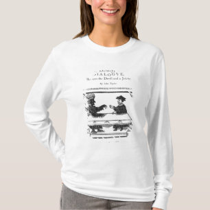 Camiseta Um diálogo Damnable delicado delicado