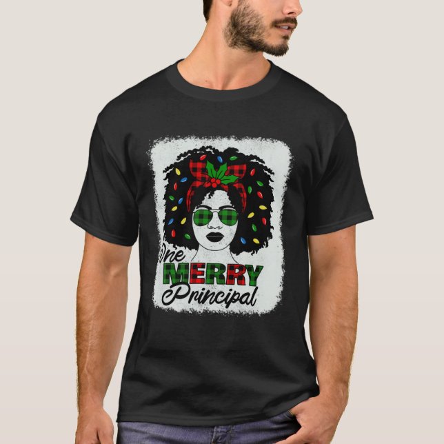 Camiseta Um diretor de Feliz afro-americano (Frente)