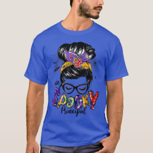 Camiseta Um Diretor Spooky Mensy Bun Happy Halloween Gif