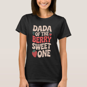 Camiseta Um Doce Dada Família Tema Berry Papai Correspondên