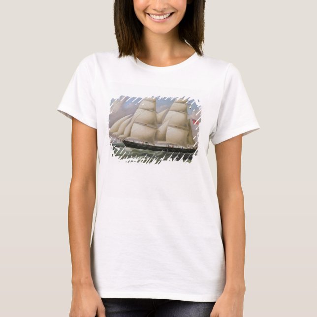 Camiseta Um dois esquisadores torrados de Dover (óleo na ca (Frente)