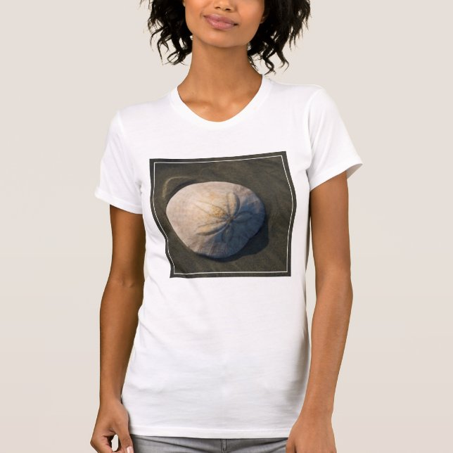 Camiseta Um dólar de areia na praia (Frente)