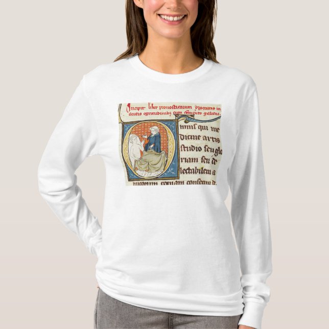 Camiseta Um doutor Diagnosing um paciente (Frente)