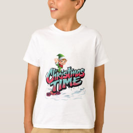 Camiseta Um elfo animado