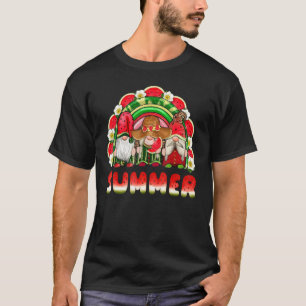 Camiseta Um Em Melon Gnomo, Diversão De Imagens Para Menina