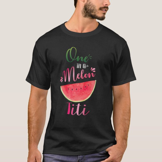 Camiseta Um Em Melon Titi Waterlemon Summer Cute Tia Gi (Frente)