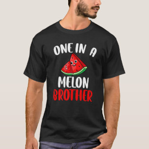 Camiseta Um Em Um Chapéu Da Família De Frutas De Melancia D