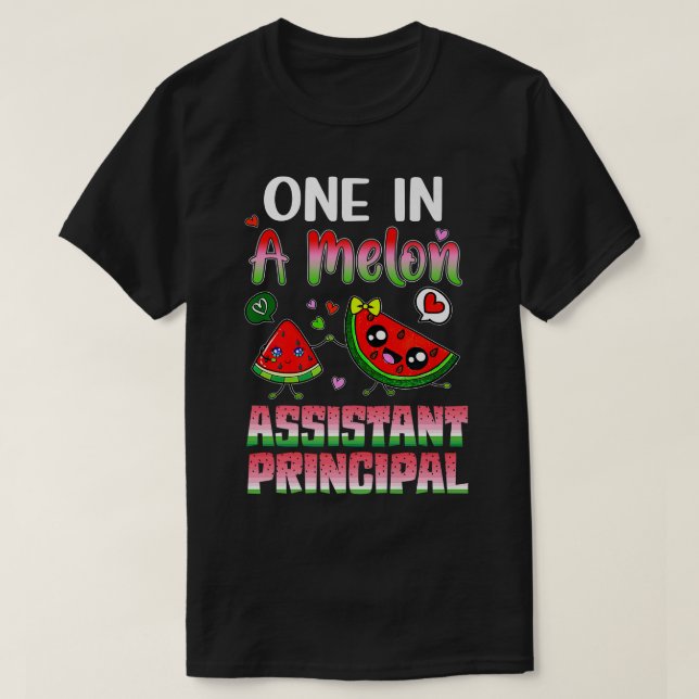 Camiseta Um Em Um Diretor Do Melon Assistant  (Frente do Design)