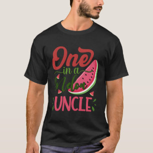Camiseta Um Em Um Jogo Da Família Melon Tio Watermelon