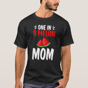 Camiseta Um Em Um Melão Mãe Melancia Família Aniversário Ma