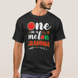 Camiseta Um Em Um Melão Vovó Melancia Vovó Vovó Vovó Verão