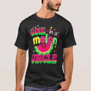 Camiseta Um Em Um Melon Tio Bday Match Group Summer