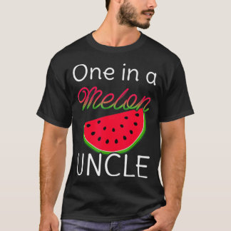 Camiseta Um Em Um Melon Tio Festa de aniversário De Verão
