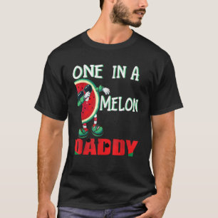 Camiseta Um Em Um Pai De Melão Dabbing Melancia