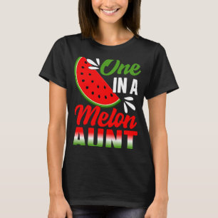 Camiseta Um Em Um Par De Aniversário Da Família Melon Aunt