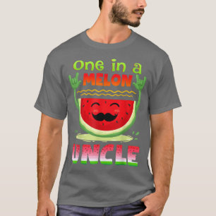 Camiseta Um Em Um Tee Melon Tio Engraçado Melancia