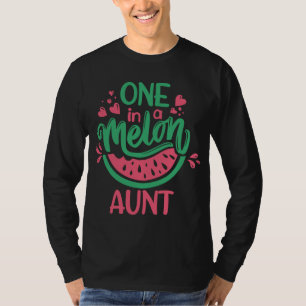 Camiseta Um Em Um Tema De Melão Fruta De Verão