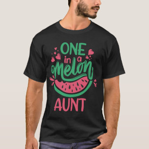 Camiseta Um Em Um Tema De Melão Fruta De Verão